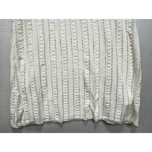 NWT Minkpink Women's Tinsley Knit Midi Dress XS Sleeveless Textured Open Back - Picture 10 of 16